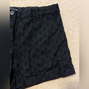 GAP Eyelet Black Shorts